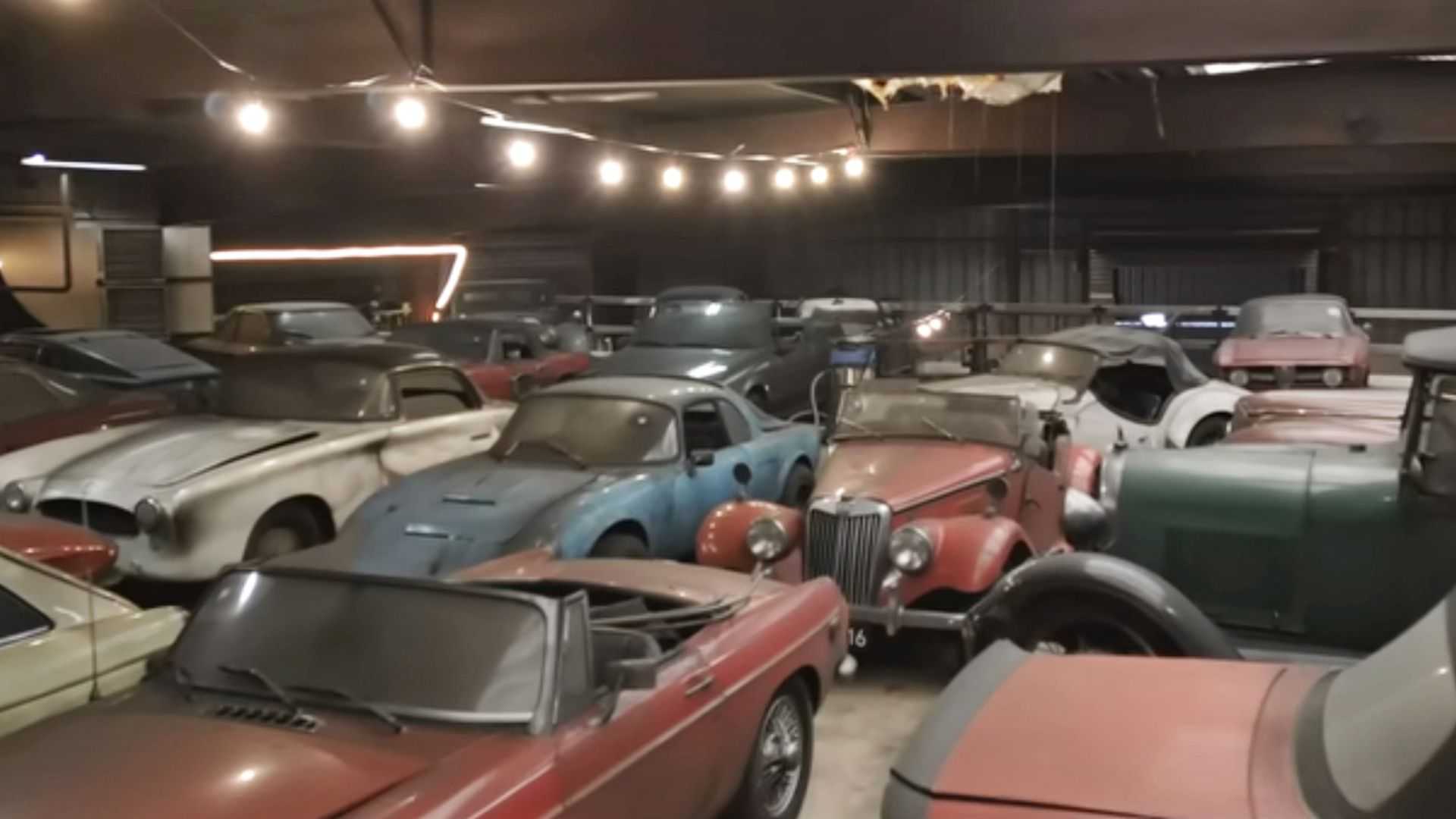 Incredible 230-Car Barn Find In The Netherlands Classic Ferraris, Jaguars, BMWs And More