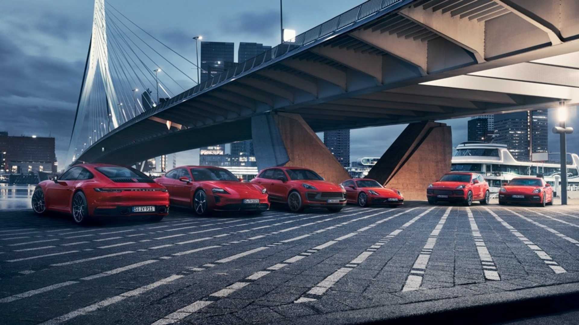 Porsche lineup