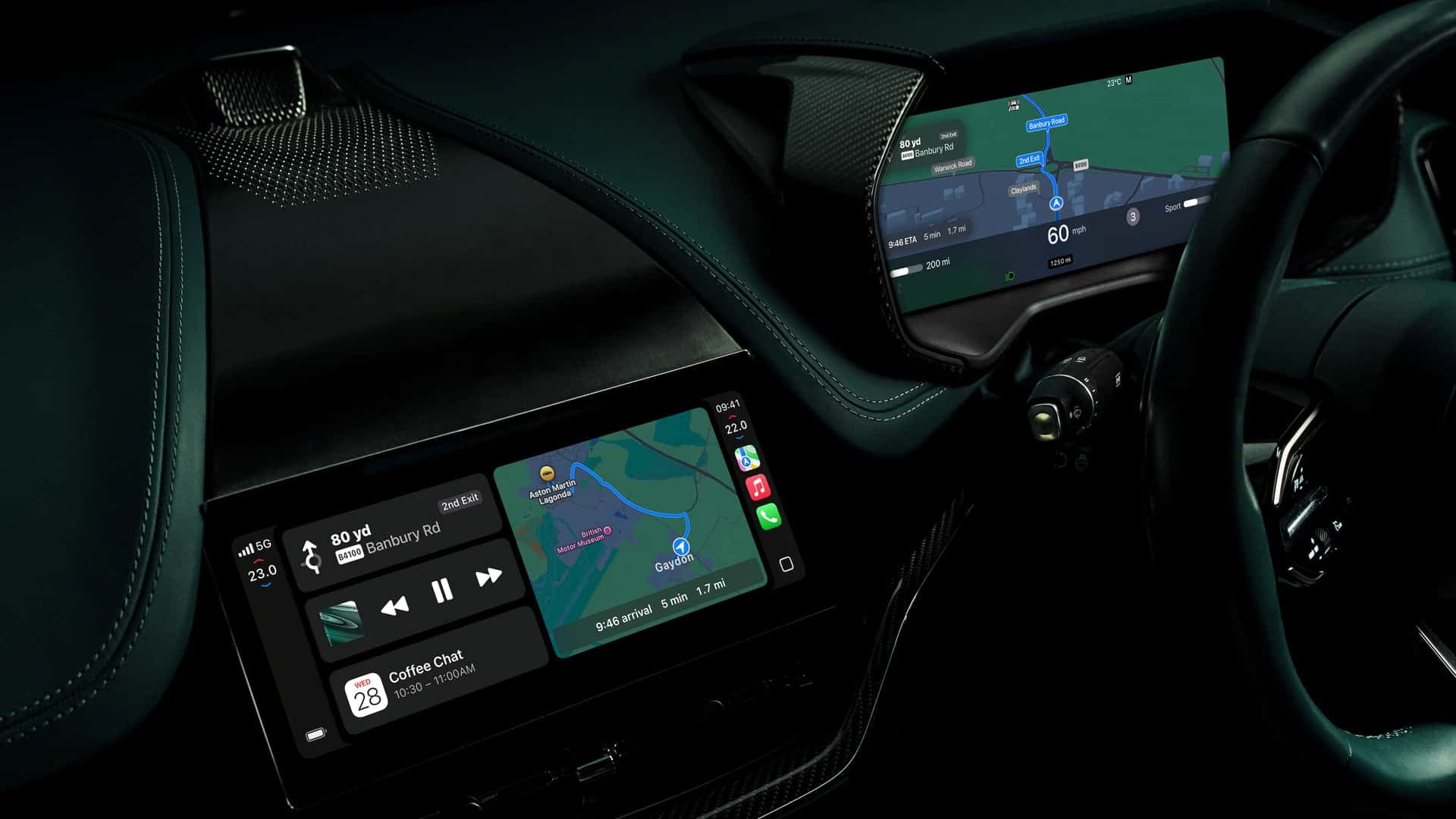 Aston Martin's Apple CarPlay Ultra Aston Martin's Apple CarPlay Ultra